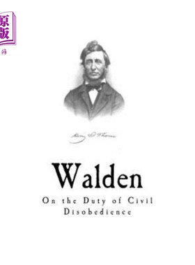 海外直订Walden: On the Duty of Civil Disobedience 《瓦尔登湖:论公民不服从的义务