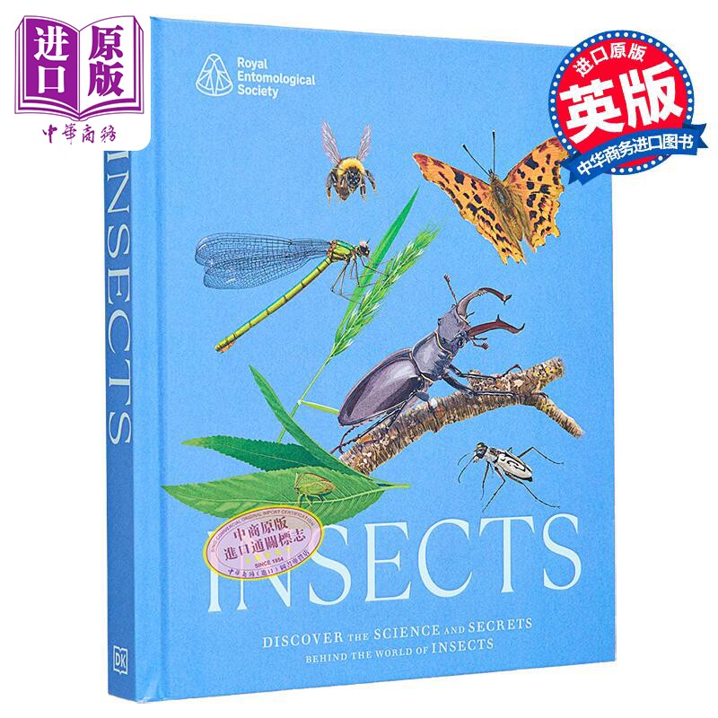 DK RES昆虫百科 英文原版 英国皇家昆虫学会 DK百科 百科全书 动物学 观虫指南 RES Insects【中商原版】