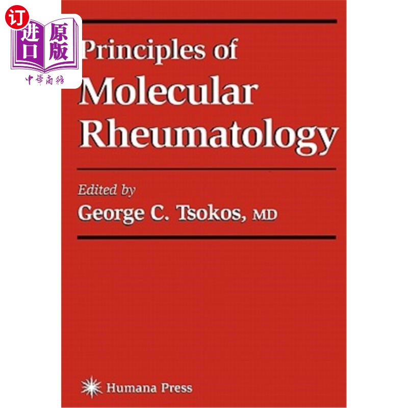 海外直订医药图书Principles of Molecular Rheumatology 分子风湿病学原理