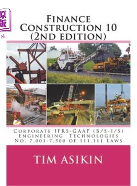 海外直订Finance Construction 10 (2nd edition): Corporate IFRS-GAAP (B/S-I/S) Engineering 金融建设10(第二版