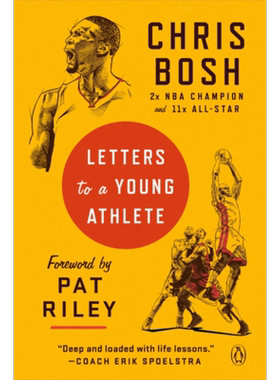 预售 给年轻运动员的信 克里斯波什 NBA球员 英文原版 Letters to a Young Athlete Chris Bosh【中商原版】基斯保殊