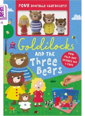 海外直订Goldilocks and the Three Bears 《金发姑娘和三只熊》