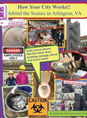 海外直订How Your City Works!! Behind The Scenes In Arlington, VA 你的城市如何运作！！弗吉尼亚州阿灵顿的幕后
