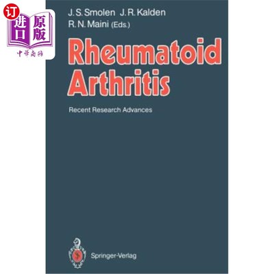 海外直订医药图书Rheumatoid Arthritis: Recent Research Advances 类风湿关节炎的研究进展