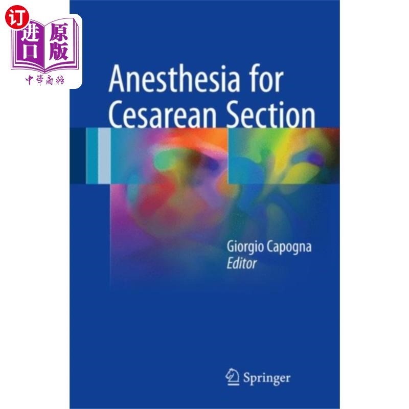 海外直订医药图书Anesthesia for Cesarean Section 剖宫产术的麻醉