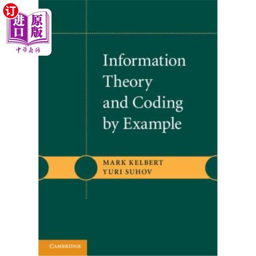 海外直订Information Theory and Coding by Example 信息论与实例编码
