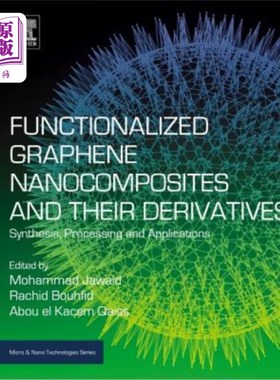 海外直订Functionalized Graphene Nanocomposites and Their Derivatives: Synthesis, Process 功能化石墨烯纳米复合材料及