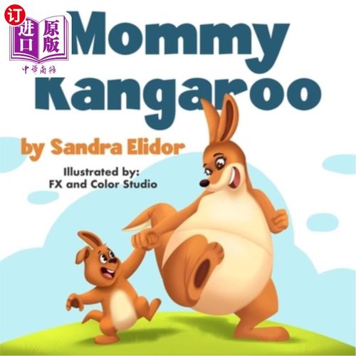海外直订Mommy Kangaroo 袋鼠妈妈