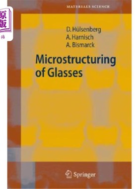 海外直订Microstructuring of Glasses 玻璃的微结构