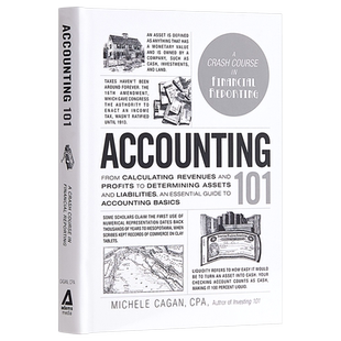 101系列:会计 英文原版 Accounting 101 Michele Cagan 财务管理书籍