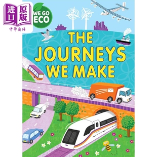 自然科学环保知识图画书 旅程 ECO 走向环保 Journeys 儿童科普绘本 5岁 英文原版 Make 中商原版 The 我们