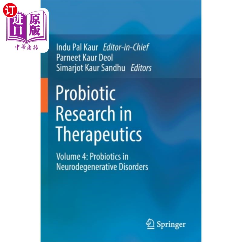 海外直订医药图书Probiotic Research in Therapeutics 治疗学中的益生菌研究