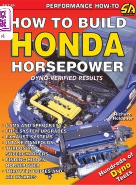 海外直订How to Build Honda Horsepower 如何建立本田马力