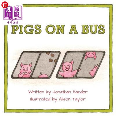 海外直订Pigs on a Bus 公车上的猪