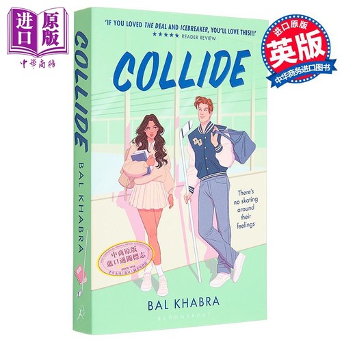 碰撞 Collide 英文原版 Bal Khabra 现代小说 国际流行小说 爱情小说【中商原版】