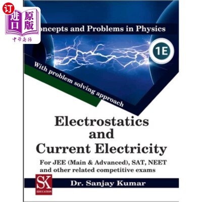 海外直订Electrostatics and Current Electricity 静电学和电流学