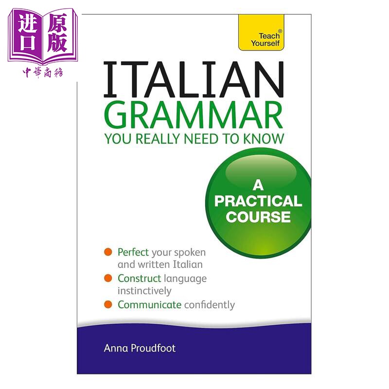 Italian Grammar You Really Need To Know A Practical Course 意大利语语法入门 实用教程 自学 Teach Yourself【中商原版?