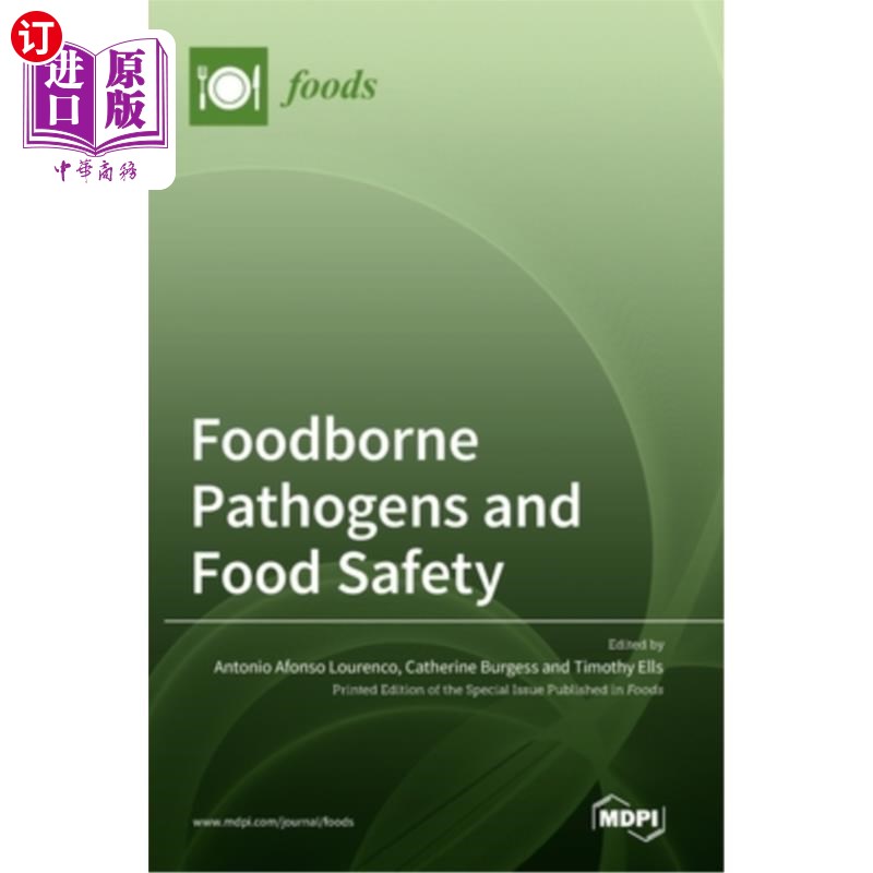 海外直订Foodborne Pathogens and Food Safety 食源性病原体与食品安全