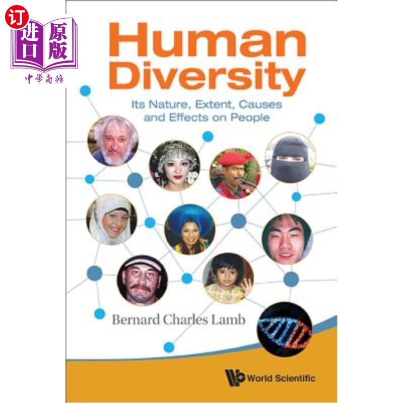 海外直订Human Diversity: Its Nature, Extent, Causes and Effects on People 人类多样性：其性质、范围、原因和对人类的