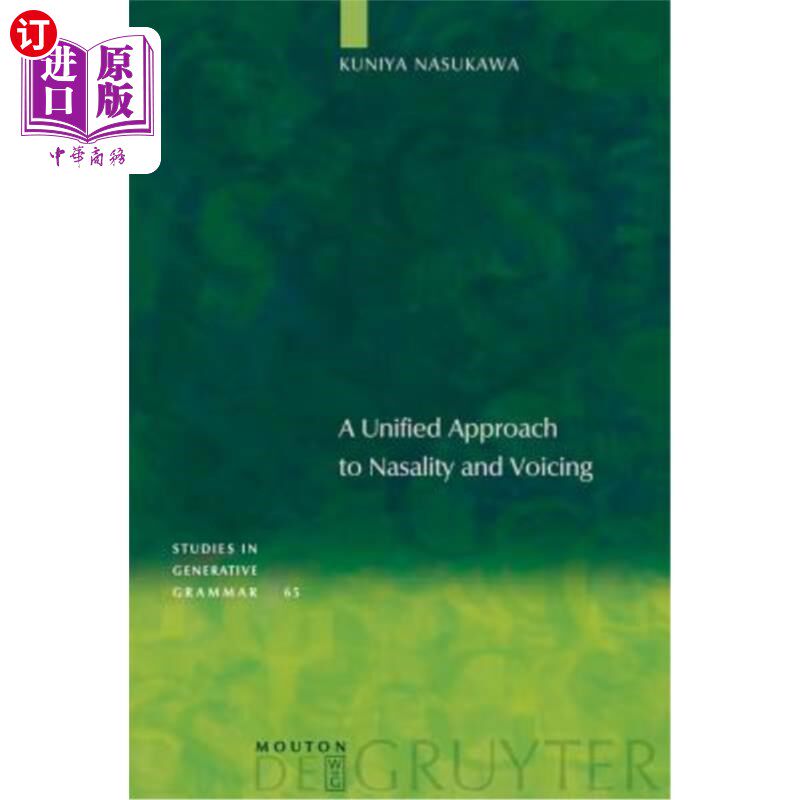 海外直订A Unified Approach to Nasality and Voicing 统一的鼻音和发音方法