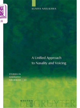 海外直订A Unified Approach to Nasality and Voicing 统一的鼻音和发音方法