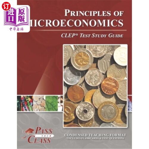 海外直订Principles of Microeconomics CLEP Test Study Guide 微观经济学原理CLEP考试学习指南