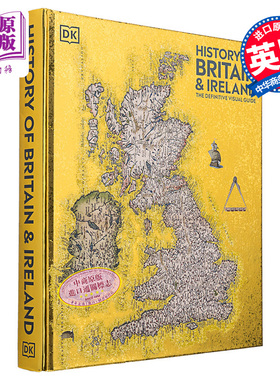 英国与爱尔兰 视觉权威指南 History of Britain and Ireland 英文原版 DK 欧洲历史 历史与考古【中商原版】