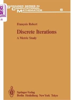 海外直订Discrete Iterations: A Metric Study 离散迭代：度量研究