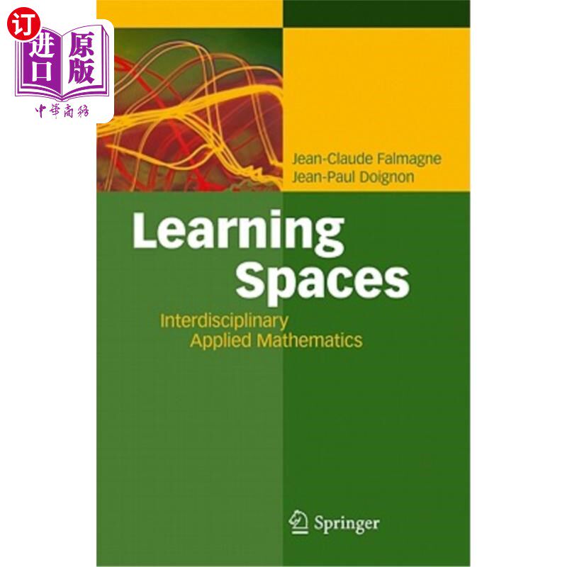 海外直订Learning Spaces: Interdisciplinary Applied Mathematics 学习空间：跨学科应用数学