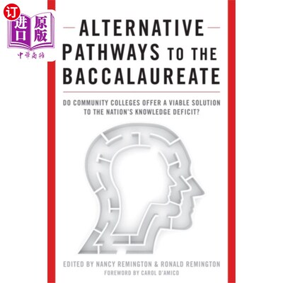 海外直订Alternative Pathways to the Baccalaureate 获得学士学位的其他途径