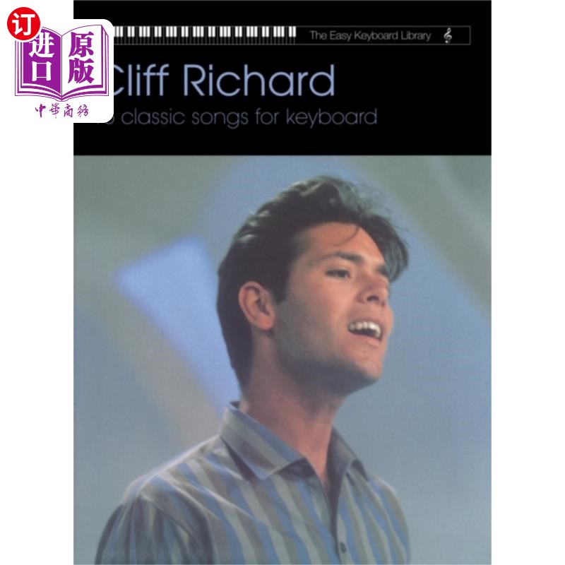海外直订Easy Keyboard Library: Cliff Richard 简易键盘库:克里夫理查德