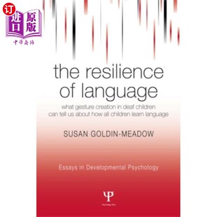 海外直订Resilience of Language 语言弹性