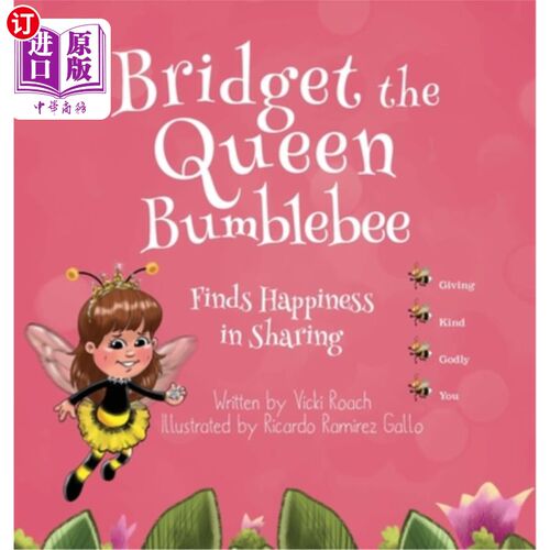 海外直订Bridget the Queen Bumblebee 大黄蜂女王布里奇特