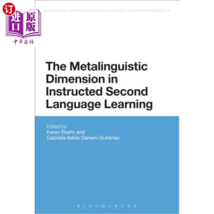 Language 语言维度 Dimension 元 第二语言教学中 Learning Second Instructed Metalinguistic 海外直订The