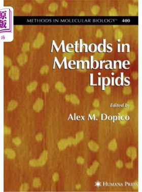 海外直订Methods in Membrane Lipids 膜脂质的研究方法