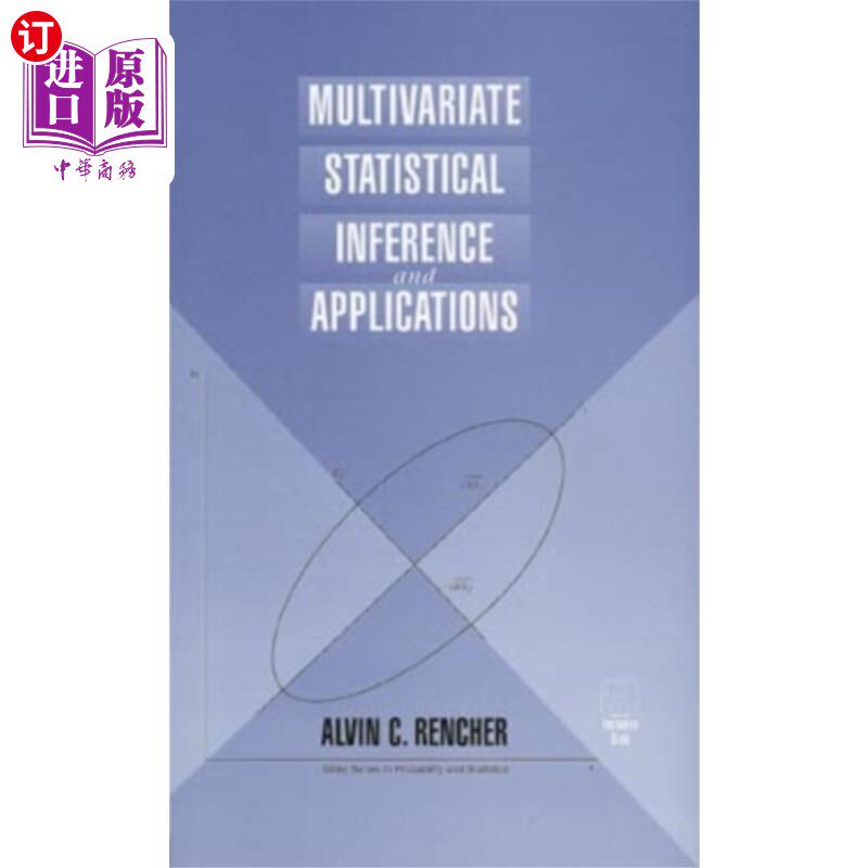 海外直订Multivariate Statistical Inference and Applicati... 多元统计推断与应用