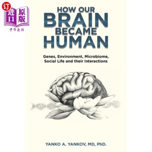 Human Microbiome Our Became 我们 海外直订How Thei Genes Brain Life Social Environment 大脑是如何变成人类 and