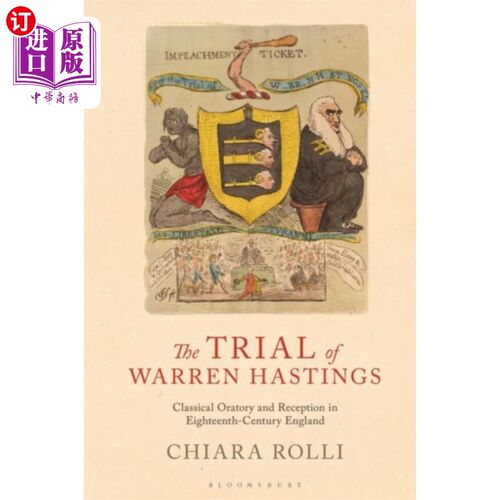 海外直订Trial of Warren Hastings 沃伦·黑斯廷斯的审判