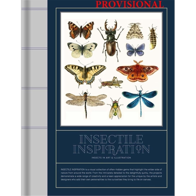 昆虫灵感艺术和插图中的昆虫