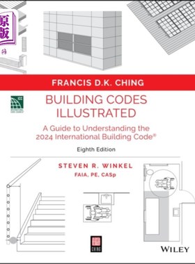 海外直订Building Codes Illustrated 建筑规范说明