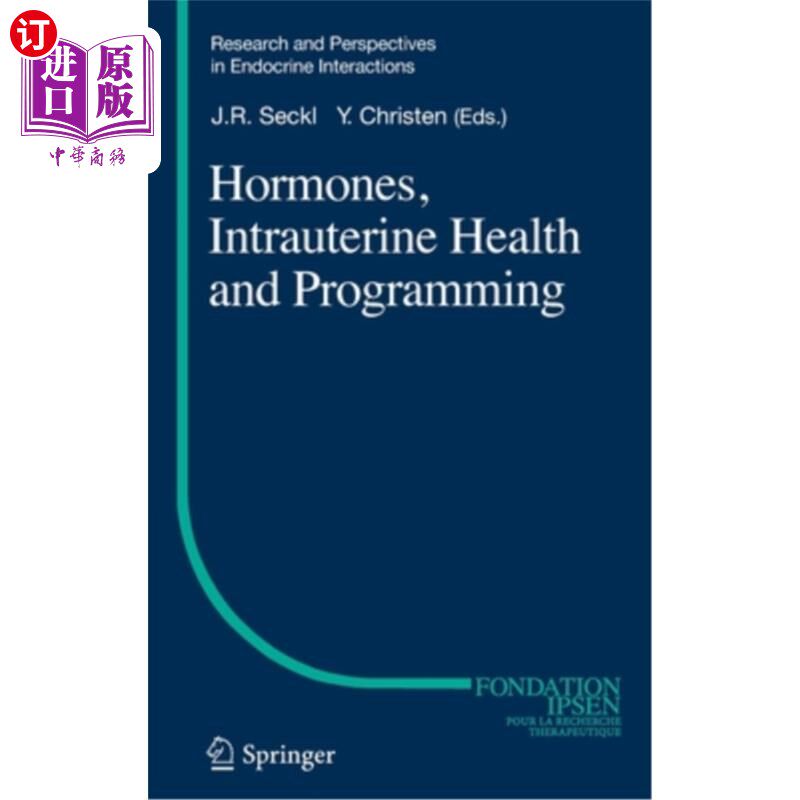 海外直订医药图书Hormones, Intrauterine Health and Programming 荷尔蒙，宫内健康和规划