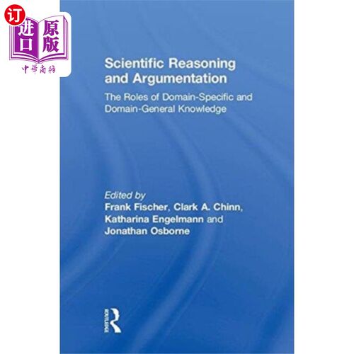 海外直订Scientific Reasoning and Argumentation 科学推理和论证