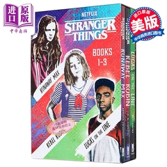 预售 怪奇物语小说套装3册 怪奇物语原著 英文原版 Stranger Things 怪奇物语周边 可搭怪奇物语立体书怪奇物语设定集 怪奇物语官?
