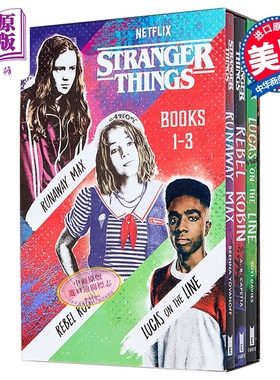 预售 怪奇物语小说套装3册 怪奇物语原著 英文原版 Stranger Things 怪奇物语周边 可搭怪奇物语立体书怪奇物语设定集 怪奇物语官?