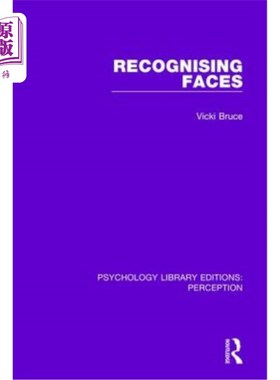 海外直订Recognising Faces 识别面孔