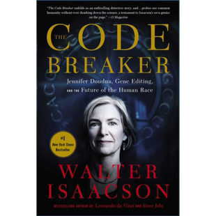 密码破译者 诺贝尔化学奖得主珍妮弗 道德纳传记 沃尔特艾萨克森新作 英文原版 The Code Breaker Jennifer Doudna【中商原版