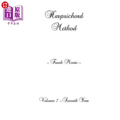 海外直订Harpsichord Method - Volume 7