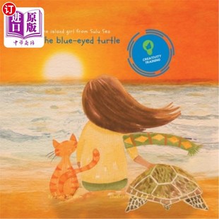 海外直订The island girl from Sulu Sea: The blue-eyed turtle 苏禄海的岛上女孩：蓝眼睛的海龟