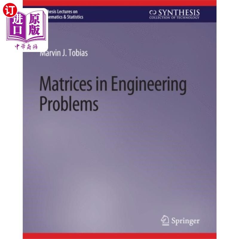 海外直订古英语 Matrices in Engineering Problems 工程问题中的矩阵