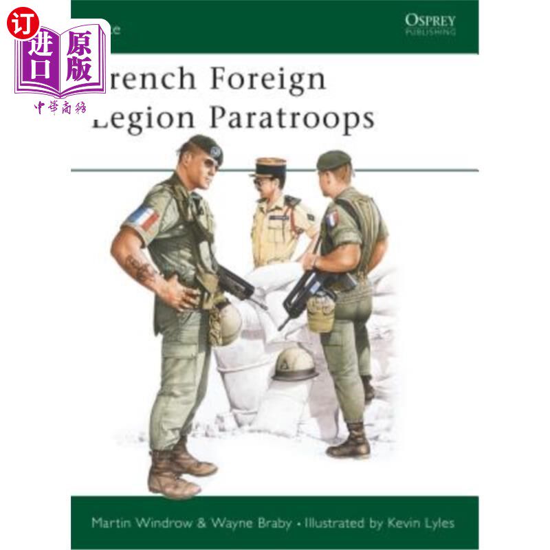 海外直订French Foreign Legion Paratroops 法国外籍军团伞兵